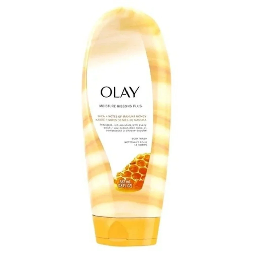 2 *NEW* Full Size  Olay Body Wash Toning Brightening Hydrating with Shea & Honey